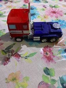lot 220 image: Transformers Optimus Prime Converting RC Radio Control Vehicle - In Condition As Shown - READ