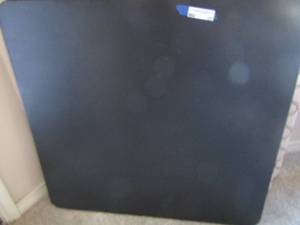 lot 33 image: Black card table