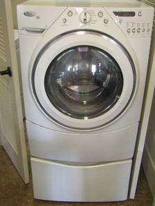 lot 141 image: Whirlpool DUET WASHER  MODEL - wfw9200sq02