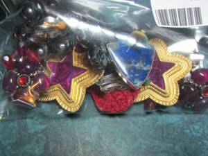 lot 152 image: qty 4 pair of womens clip on earrings