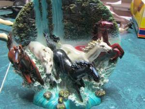 lot 171 image: 3 D - HORSE IN WATERFALL  - CCA