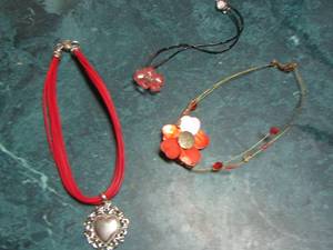 lot 218 image: 3 NECKLACES