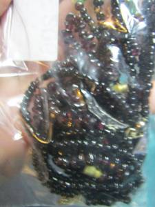 lot 206 image: black beaded necklaces