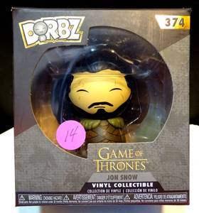 lot 14 image: NEW - Funko Dorbz Game of Thrones - Jon Snow #374