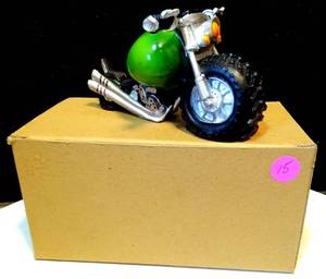 lot 15 image: COOL FAT BOY ACRYLIC MOTORCYCLE - NIB