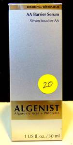 lot 20 image: BIG $ LOT - Algenist AA Barrier Serum - Alguronic Acid  Phloretin - 1 fl oz ($65 EBAY)