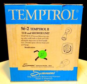 lot 21 image: NEW - Symmons BP-56-2-131 Temptrol II Shower Unit