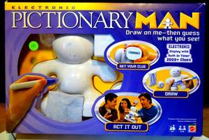 lot 40 image: Pictionary Man - Electronic Display Drawing Acting Family Party Board Game