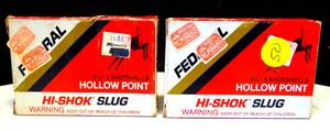lot 50 image: Federal 12ga Hi-Shok Slug (2X MONEY)