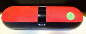 lot 52 image: iWORLD SOUND CAPSULE SPEAKER wBLUETOOTH CAPABILITY
