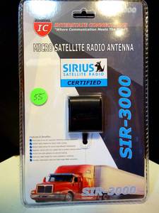 lot 55 image: NEWSEALED - INTERSTATE CONNECTIONS - SIRIUS XM (STR-3000) SATELLITE RADIO ANTENNA