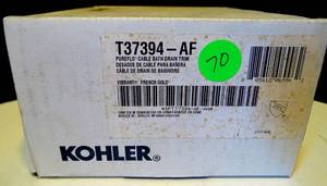 lot 70 image: NEWSEALED - KOHLER T37394-AF PUREFLO CANLE DRAIN KIT $$