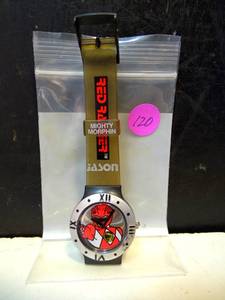 lot 120 image: $$$ - Vintage Power Rangers Jason Watch Red Ranger (UNUSED)