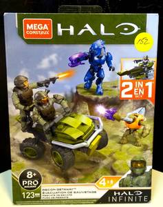 lot 152 image: NEW MEGA CONSTRUX HALO RECON INFINITE CONSTRUCTION SET $$