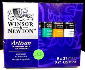 lot 156 image: NEW - NEWTON & WINDSOR ARTISAN OIL COLOR PAINT SET