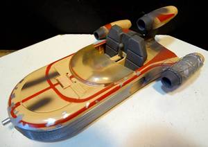 lot 157 image: VINTAGE 1995 POWER OF FORCE LUKE SKYWALKER LAND SPEED VEHICLE $$