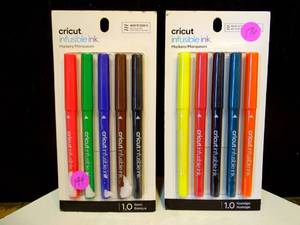 lot 176 image: NEW - LOT OF 10 CRICUT INFUSIBLE INK PENS