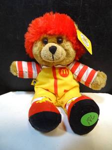 lot 186 image: 2005 MCDONALDs BUILD A BEAR RONALD BEAR - WITH TAGS