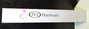 lot 195 image: NEW - JVD HARDWARE MILAN 24 TOWEL RACK - SATIN NICKLE FINISH