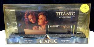 lot 196 image: RARE LIMITED - TITANIC 70 mm CELL DISPLAY (NO TWO SLIDES ARE THE SAME) $$