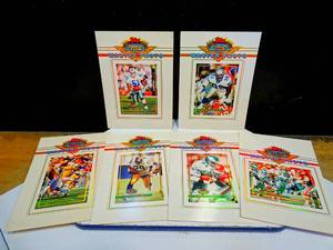 lot 205 image: COLLECTIBLE - 6 PC 1993 TOPPS STADIUM CLUB 5 X 7 MASTER PHOTOS $$