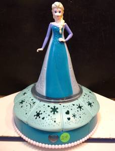lot 219 image: DISNEY FROZEN ELSA MUSIC LET IT GO NIGHT LIGHT WITH SECRET DRAWERS $$