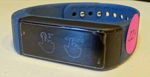 lot 224 image: FITBIT FITNESS TRACKER (Z1) WATERPROOF SMART WATCH