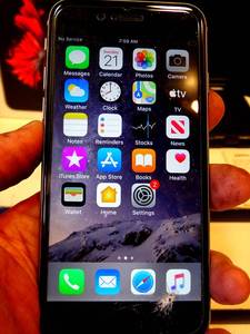 lot 232 image: WORKING Apple iPhone 6S - Model A1688 (HAS NUMBER AND PASSCODE)