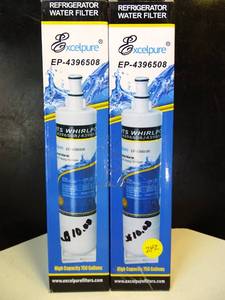 lot 242 image: LOT OF 2 - EXCELPURE REFRIGERATOR WATER FILTERS (EP-4396508)