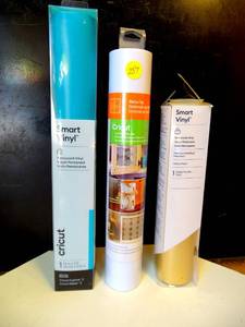 lot 257 image: NEW LOT OF CRICUT SMART VINYL ROLLS FOR CRAFTING