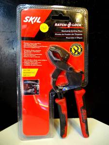 lot 260 image: NEWSEALED - SKIL RATCH O LOCK RATCHITNG PLYERS $$