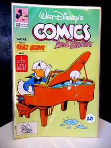 lot 271 image: Walt Disneys Comics and Stories #562 VF 1991 Donald Duck $$