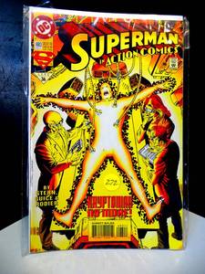 lot 272 image: Superman Action Comics #693 DC Comics 1993 BAGGED & BOARDED