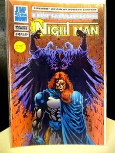 lot 275 image: The Night Man #4 January 1994 Malibu Comics ULTRAVERSE