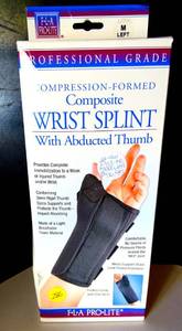 lot 286 image: FLA PROLITE - PROFESSIONAL GRADE WRIST SPLINT (SIZE M LEFT HAND) - NEW $$$
