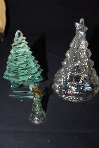 lot 42 image: Crystal Christmas Trees