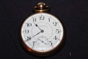 lot 123 image: Hampden Pocket Watch