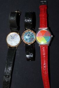 lot 126 image: Three Wrist Watches, including Jorgen Jensen, and Vintage Metropolitan Museum of art Watch