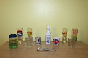 lot 147 image: Variety of Shot Glasses