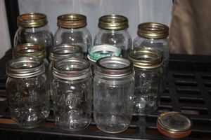 lot 161 image: Mason Jars