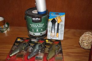 lot 170 image: Paint and painting supplies