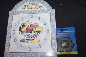 lot 174 image: Clock with replacement motor and hands