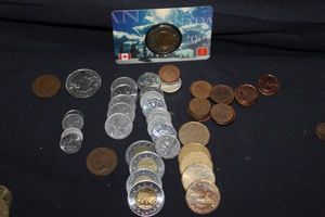 lot 181 image: Mixture Of Various Canadian Coin