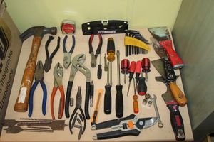 lot 197 image: Variety of Hand Tools