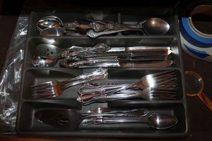 lot 214 image: Silverware