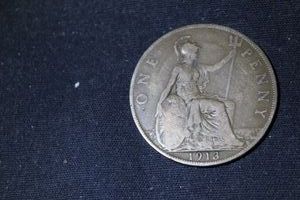 lot 232 image: 1913 King George V 1 Penny