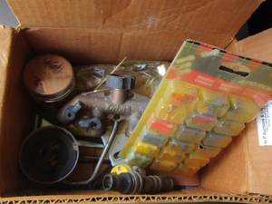 lot 84 image: faucet spout, attach wire connectors, brackets and more