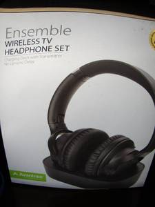 lot 135 image: Wireless TV head phones
