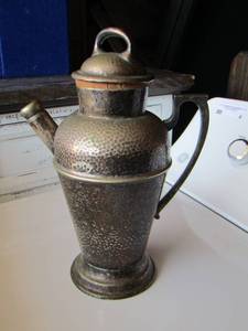 lot 18 image: nickel silver- silver plate pitcher
