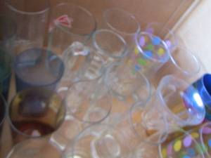 lot 156 image: Drinking glass lot